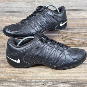 Nike Musique IV Black Leather Athletic Shoes Women's Size 11